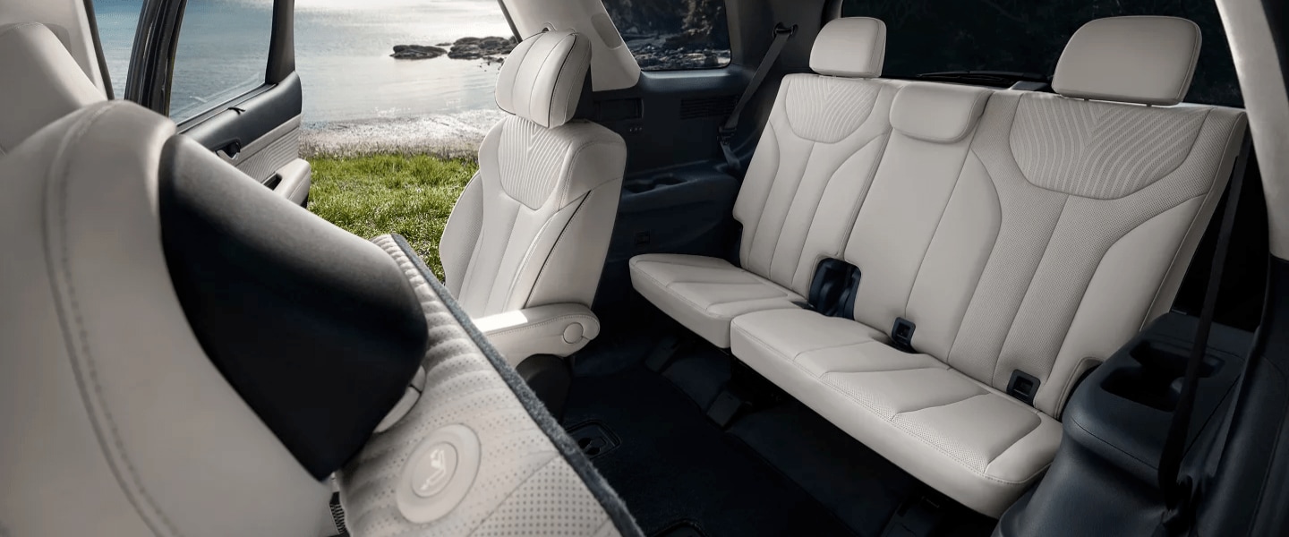 Hyundai Palisade three-row seating