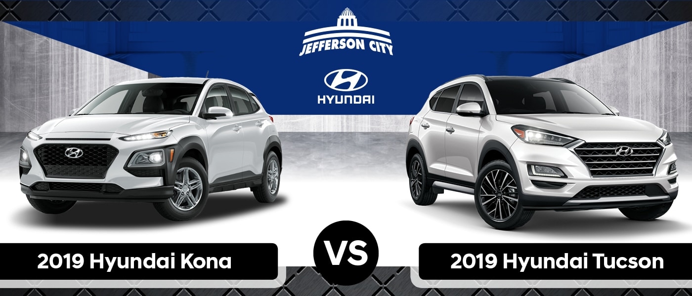 2019 Hyundai Kona vs. Tucson
