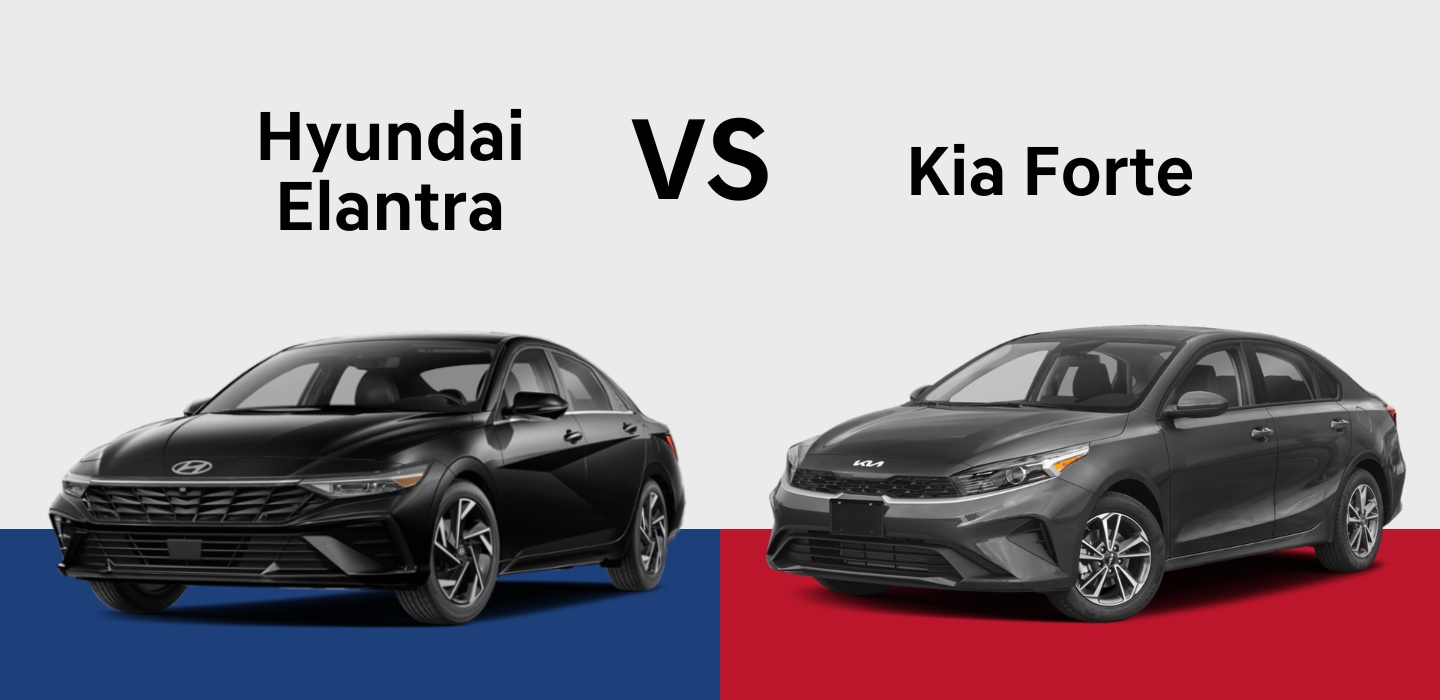 Hyundai Elantra vs. Kia Forte