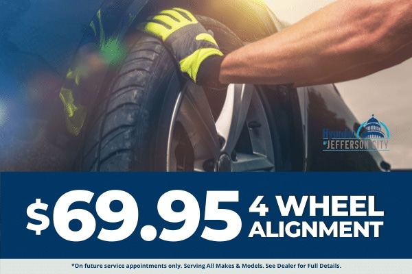 4 Wheel Alignment Special at Hyundai of Jefferson City in MO