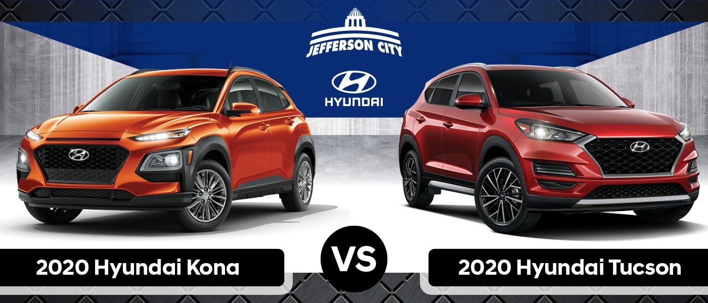 2020 Hyundai Kona vs. Tucson