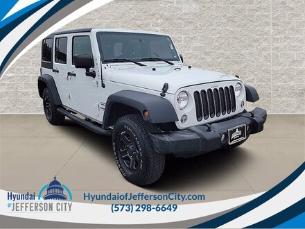 Used 2016 Jeep Wrangler Unlimited Sport SUV for sale in Jefferson City, MO