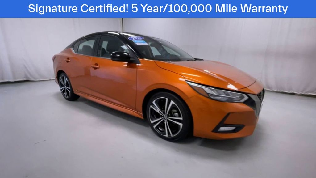 Used 2022 Nissan Sentra SR with VIN 3N1AB8DV8NY237063 for sale in Keene, NH