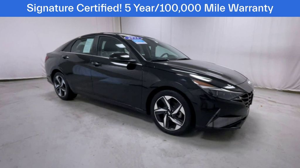 Used 2023 Hyundai Elantra Limited with VIN KMHLP4AG4PU378185 for sale in Keene, NH