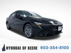 2026 Hyundai Elantra Hybrid Blue Sedan