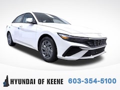 2026 Hyundai Elantra Hybrid Blue Sedan