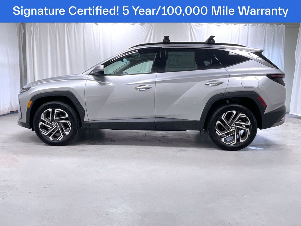 Used 2025 Hyundai Tucson Limited with VIN 5NMJECDE7SH459347 for sale in Keene, NH
