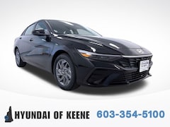 2026 Hyundai Elantra Hybrid Blue Sedan