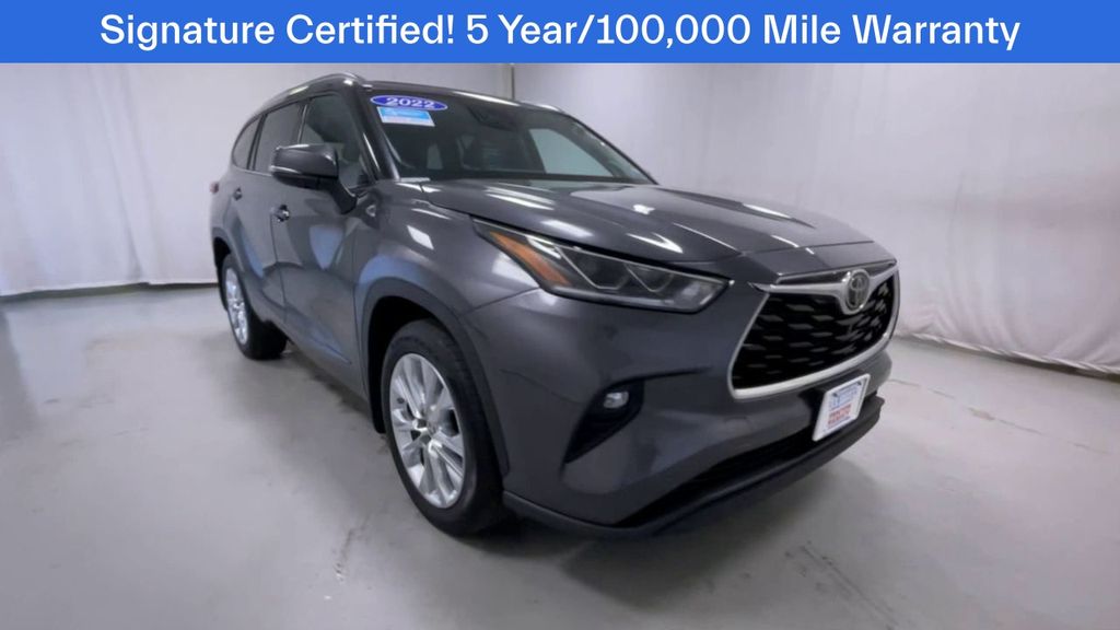 Used 2022 Toyota Highlander Limited with VIN 5TDDZRBH8NS232929 for sale in Keene, NH