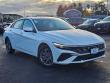 New 2026 Hyundai Elantra Hybrid Blue Sedan
