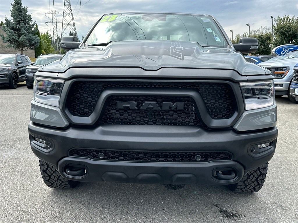 Used 2023 RAM Ram 1500 Pickup Rebel with VIN 1C6SRFLT8PN687224 for sale in Kirkland, WA