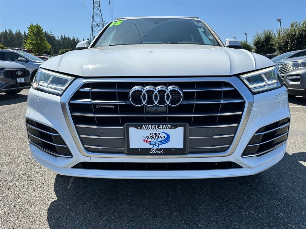 Used 2018 Audi Q5 Technik with VIN WA1FNAFY5J2021733 for sale in Kirkland, WA