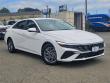 New 2025 Hyundai Elantra Hybrid Blue Sedan