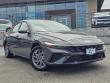 New 2025 Hyundai Elantra Hybrid Blue Sedan