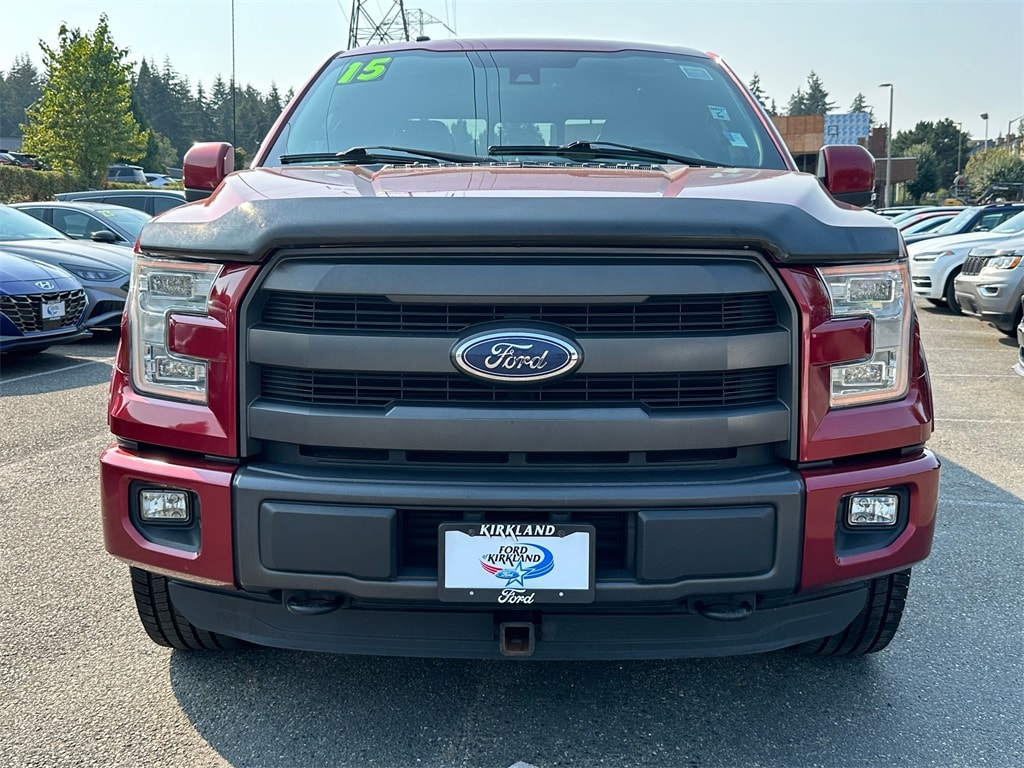 Used 2015 Ford F-150 Lariat with VIN 1FTEW1EG0FFC78628 for sale in Kirkland, WA