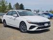 New 2025 Hyundai Elantra Hybrid Blue Sedan