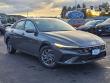 New 2026 Hyundai Elantra Hybrid Blue Sedan