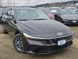 New 2025 Hyundai Elantra Hybrid Blue Sedan