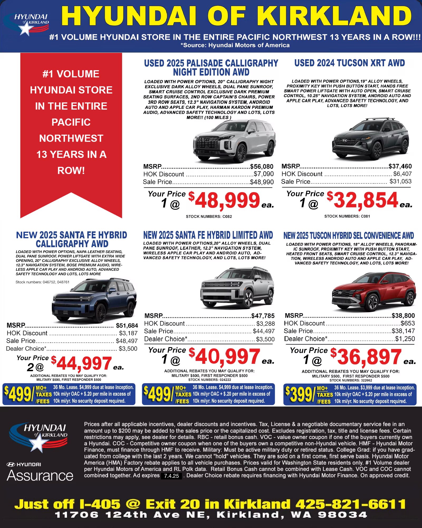 Hyundai of Kirkland | New Hyundai & Used Car Dealer in Kirkland, WA
