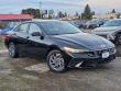 New 2026 Hyundai Elantra Hybrid Blue Sedan