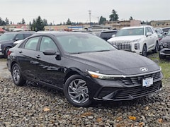 2026 Hyundai Elantra Hybrid Blue Sedan