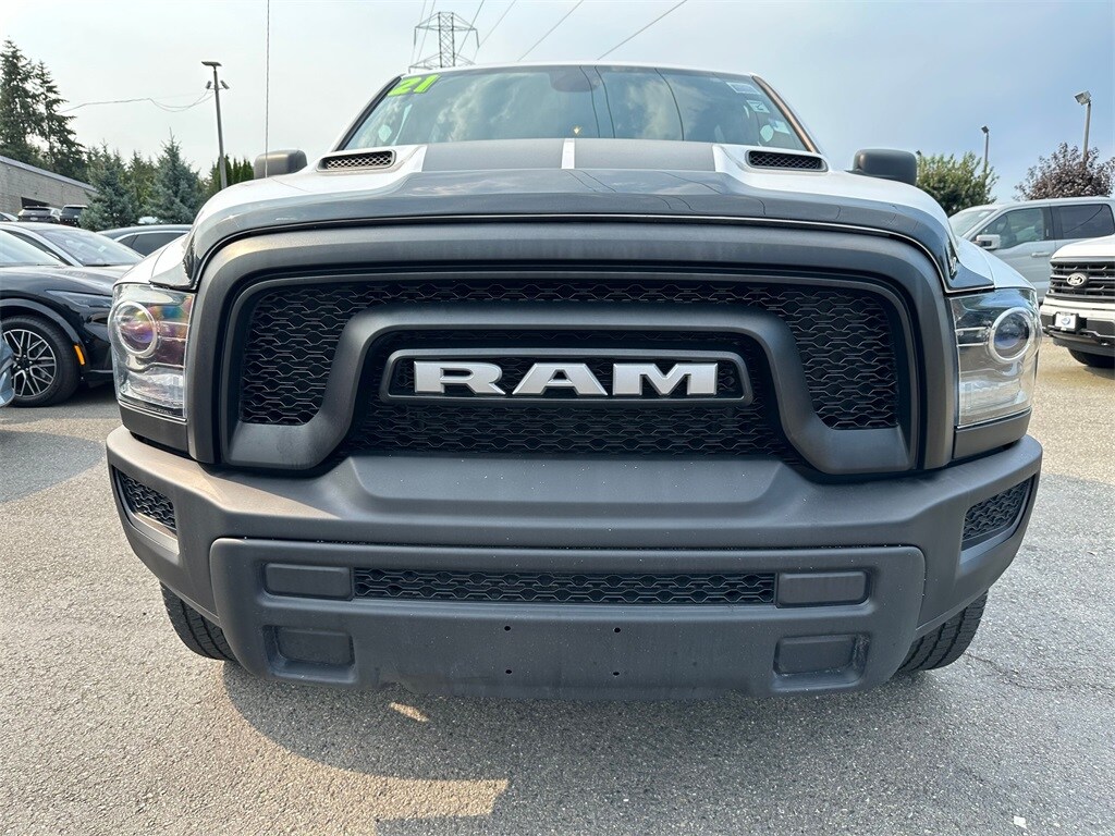 Used 2021 RAM Ram 1500 Classic Warlock with VIN 1C6RR7LG9MS596869 for sale in Kirkland, WA