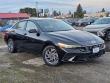 New 2026 Hyundai Elantra Hybrid Blue Sedan