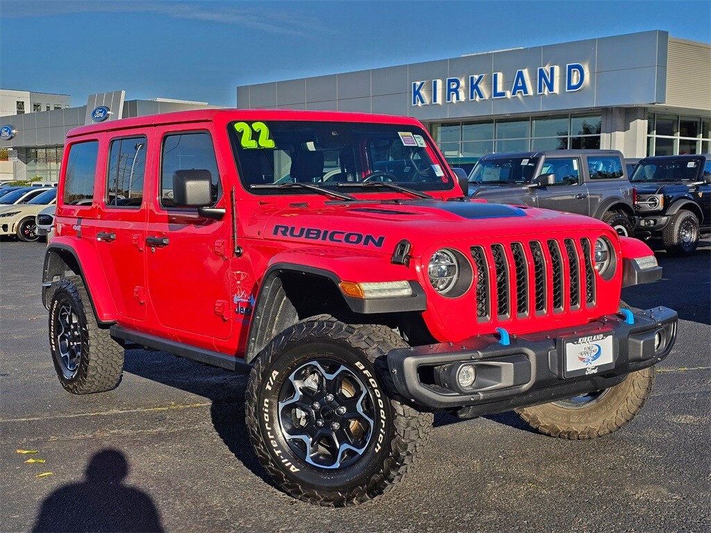 Used 2022 Jeep Wrangler Unlimited Rubicon 4xe SUV