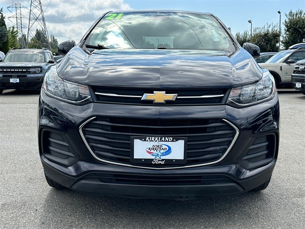 Used 2021 Chevrolet Trax LS with VIN KL7CJNSBXMB316129 for sale in Kirkland, WA