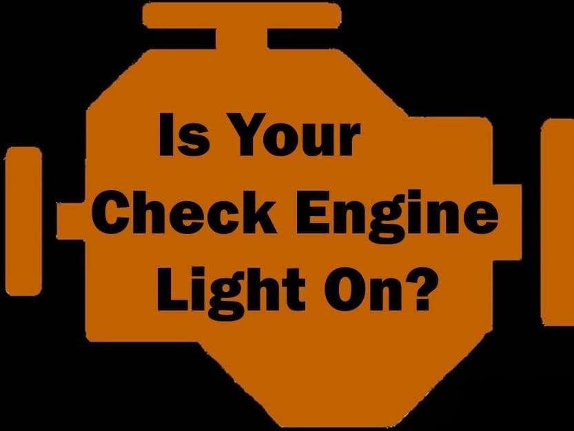 Orange 2024 engine light
