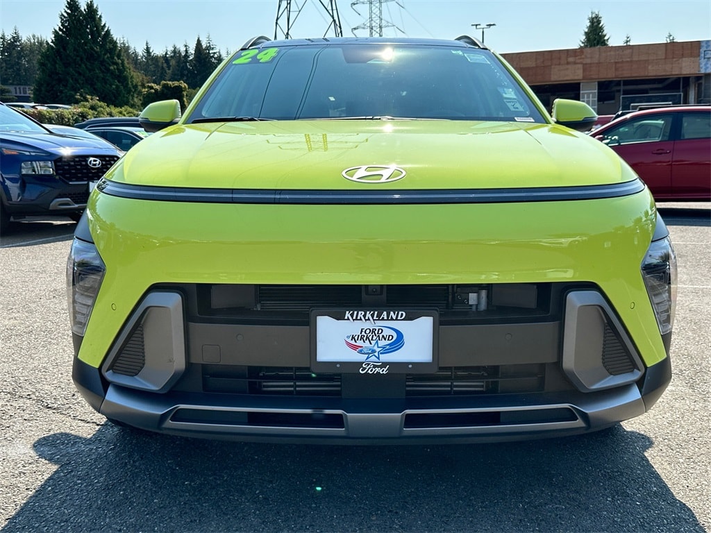 Used 2024 Hyundai Kona Limited with VIN KM8HE3A32RU044775 for sale in Kirkland, WA