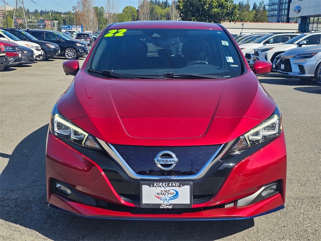 Used 2022 Nissan LEAF SV Plus with VIN 1N4BZ1CV0NC556106 for sale in Kirkland, WA