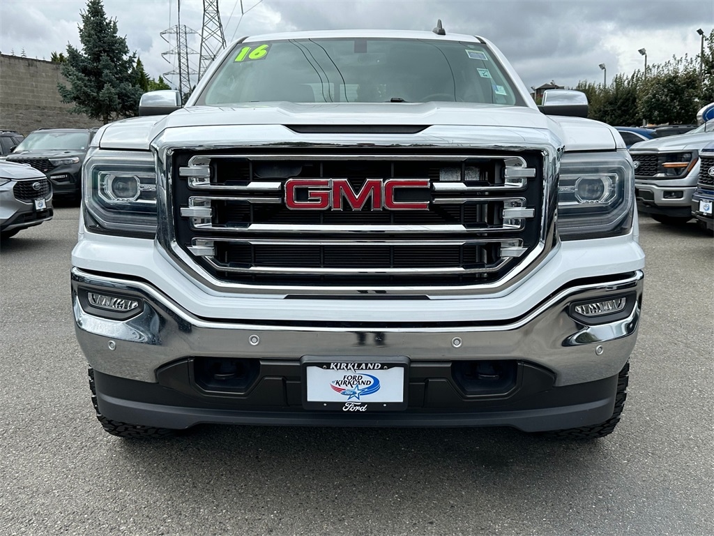 Used 2016 GMC Sierra 1500 SLT with VIN 3GTU2NEC6GG259061 for sale in Kirkland, WA