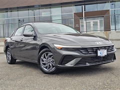 2025 Hyundai Elantra Hybrid Blue Sedan