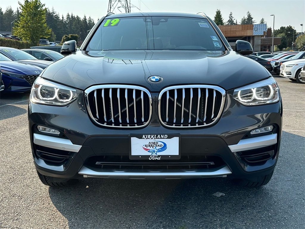 Used 2019 BMW X3 30i with VIN 5UXTR7C53KLE93582 for sale in Kirkland, WA