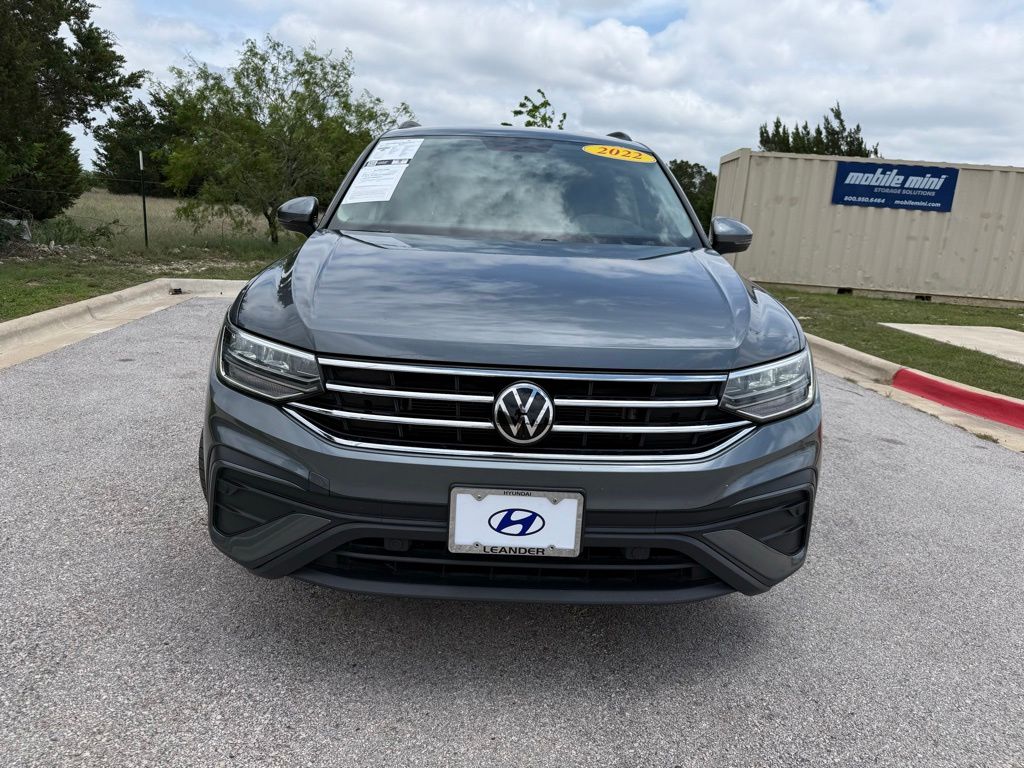 Used 2022 Volkswagen Tiguan S with VIN 3VV1B7AX3NM039626 for sale in Leander, TX