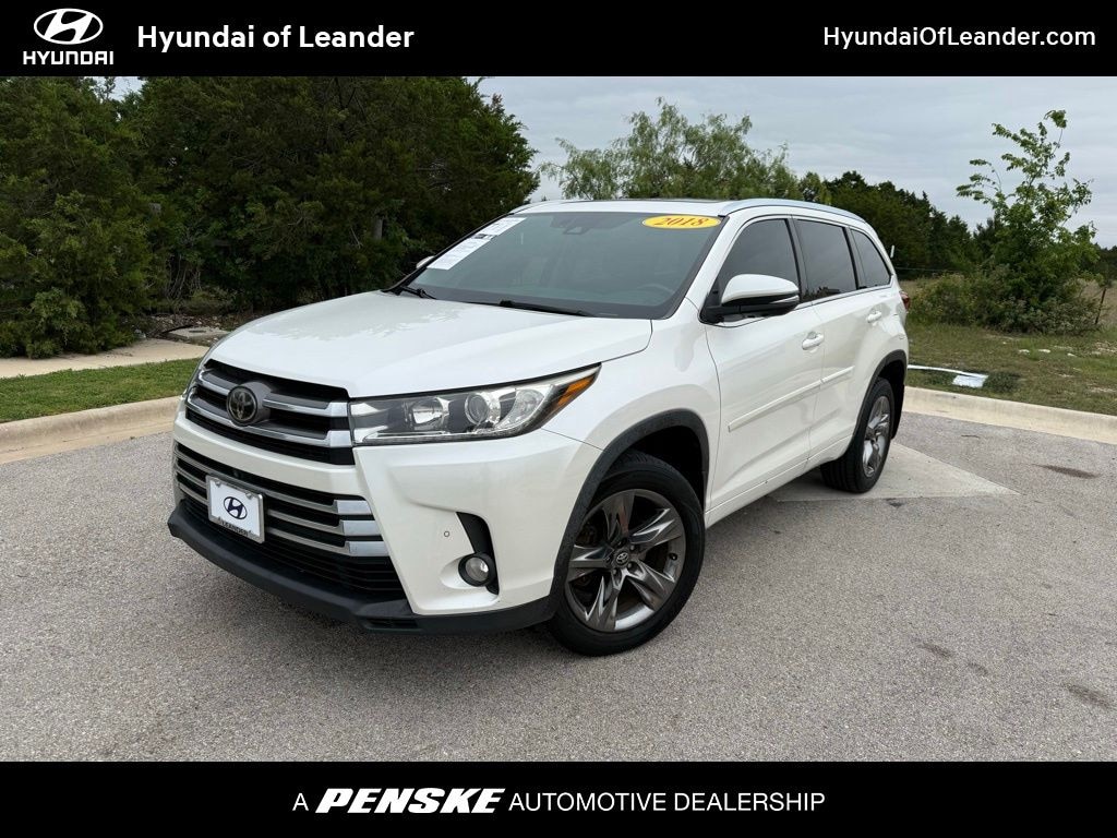 Used 2018 Toyota Highlander Limited Platinum V6 SUV