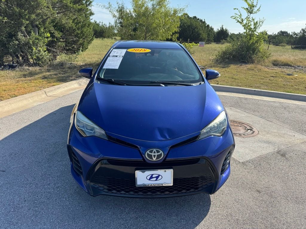 Used 2018 Toyota Corolla SE with VIN 5YFBURHE9JP798071 for sale in Leander, TX