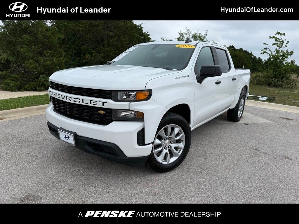 Used 2019 Chevrolet Silverado 1500 Silverado Custom Truck Crew Cab