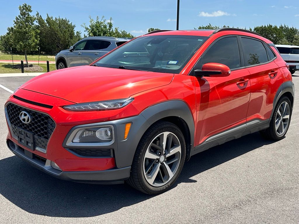 Used 2019 Hyundai Kona Ultimate with VIN KM8K53A51KU272022 for sale in Leander, TX