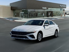 2026 Hyundai Elantra Hybrid Blue Sedan