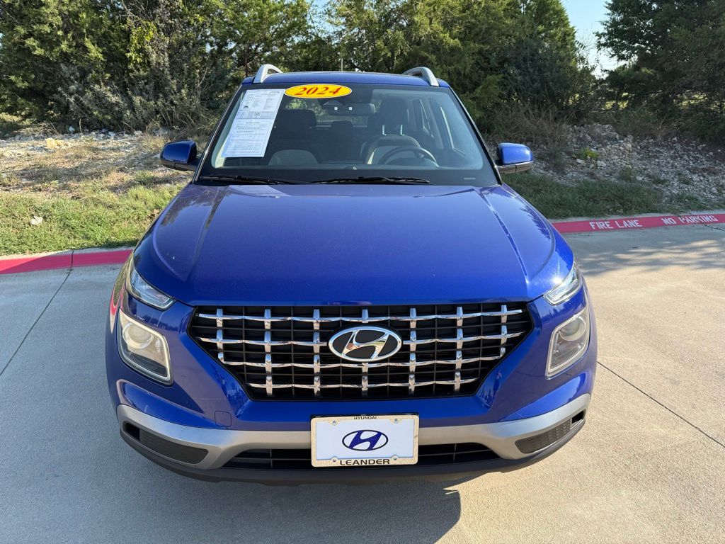 Certified 2024 Hyundai Venue SEL with VIN KMHRC8A38RU292651 for sale in Leander, TX