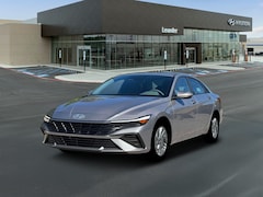 2026 Hyundai Elantra Hybrid Blue Sedan