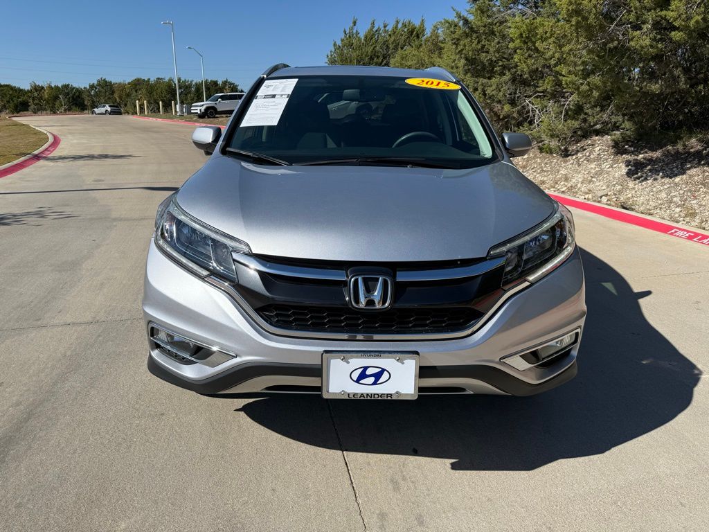 Used 2015 Honda CR-V EX-L with VIN 2HKRM3H75FH553804 for sale in Leander, TX