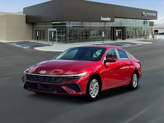 2026 Hyundai Elantra Hybrid Blue Sedan