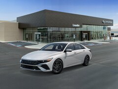 2026 Hyundai Elantra Hybrid Blue Sedan
