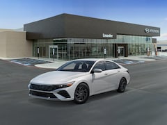 2026 Hyundai Elantra Hybrid Blue Sedan