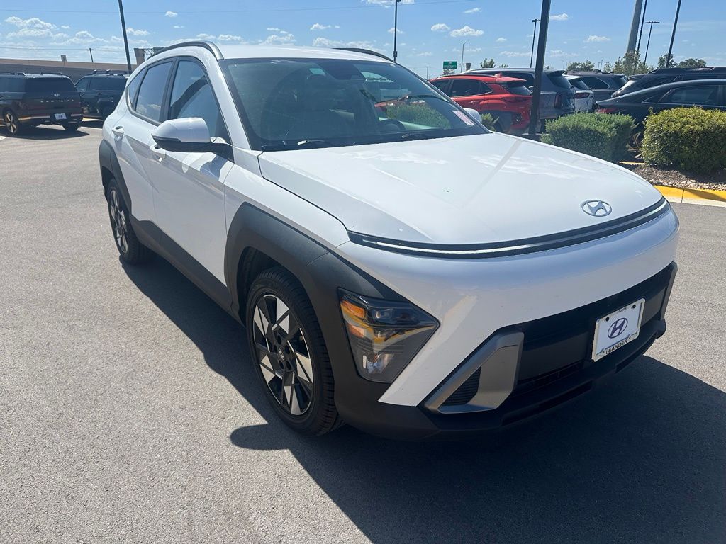 Used 2024 Hyundai Kona SEL with VIN KM8HC3AB6RU045506 for sale in Leander, TX