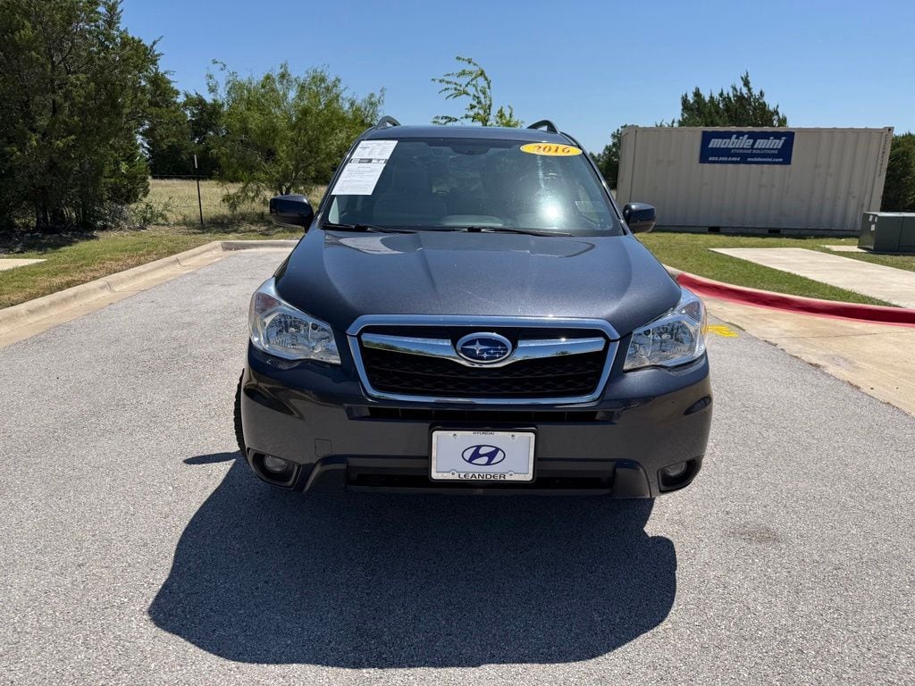 Used 2016 Subaru Forester i Limited with VIN JF2SJARC2GH451761 for sale in Leander, TX