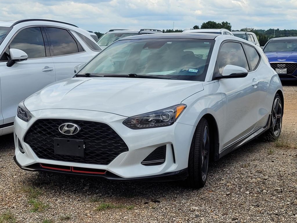 Used 2020 Hyundai Veloster Ultimate with VIN KMHTH6AB8LU024340 for sale in Longview, TX